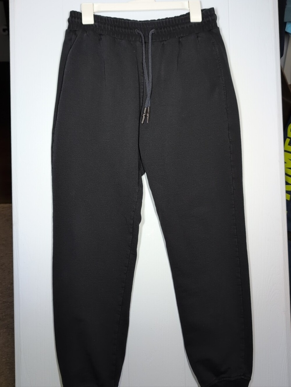 McQ Alexander McQueen Mens Joggers Size Large Stretch Pockets Embroidered